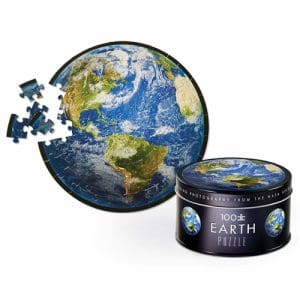 Crocodile Creek 100 Pc NASA Tin Puzzle/Earth