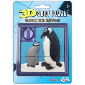3D Slide Puzzles - Penguins