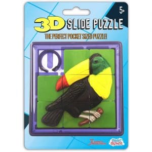 3D Slide Puzzles - Toucan