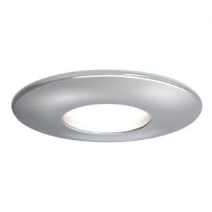 4lite Fire Rated GU10 Downlight (IP20) Chrome with separate Smart LED Wiz Connected Bulb