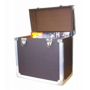 50 LP Record Storage Carry Case