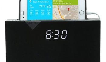 BEDDI Smart Radio Alarm Clock - Black
