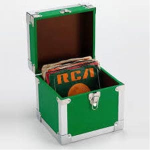 7 Inch 50 Record Storge Carry Case