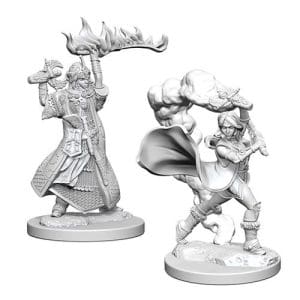 *A Grade* Pathfinder Deep Cuts Unpainted Miniatures (W1) - Human Female Cleric