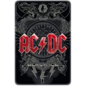 AC/DC - Black Ice Metal Wall Sign