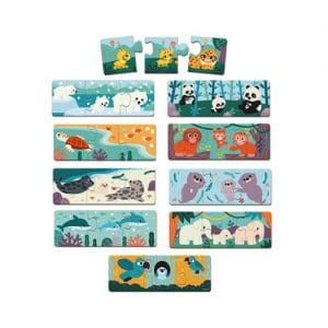 Animals Puzzle - Matching Board Game