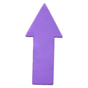 Arrow Floor Marker (Pack of 6): Purple