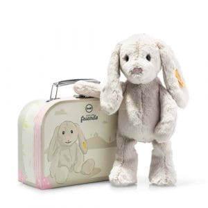 Soft Cuddly Friends Hoppie rabbit in suitcase