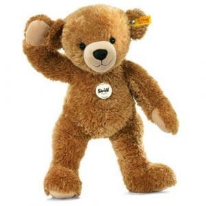 Happy Teddy Bear, Light Brown 28Cm