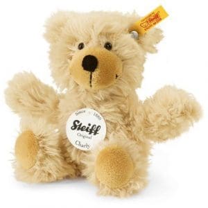 Charly Dangling Teddy Bear, Beige 16Cm