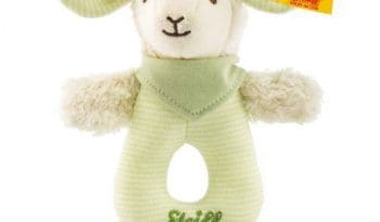 Lenny Lamb Grip Toy With Rattle