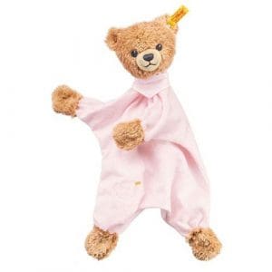 Sleep Well Bear Comforter, Pink