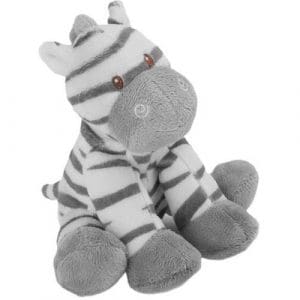 Zooma Zebra With Rattle