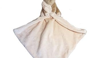 Bobtail Bunny Rattle Blankie