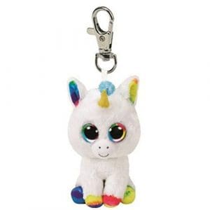 TY Pixy Unicorn - Boo Key Clip