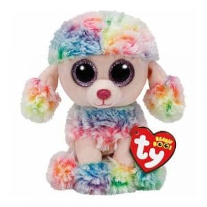 TY  Rainbow Poodle - Beanie Boos