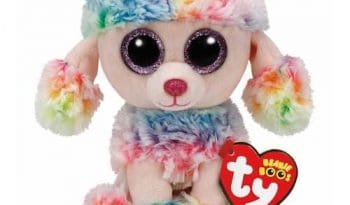 TY Rainbow Poodle - Beanie Boos
