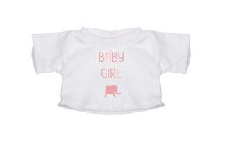 Baby Girl T-shirt for Teddy Bear