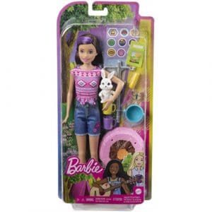 Barbie Camping - Skipper Doll & Pet
