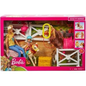 Barbie & Chelsea Hugs & Horses