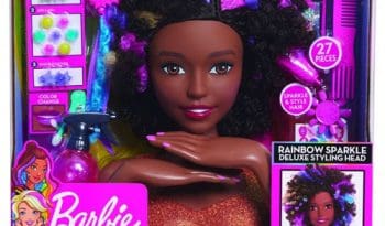 Barbie Deluxe - Blonde Tie Dye Styling Head