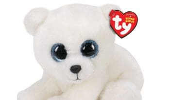 Beanie Babies - Ari Polar Bear