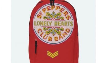 Beatles Lonley Hearts Red (Classic Rucksack)