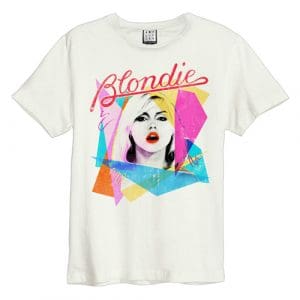 Blondie Ahoy 80s Amplified Vintage White Large T Shirt