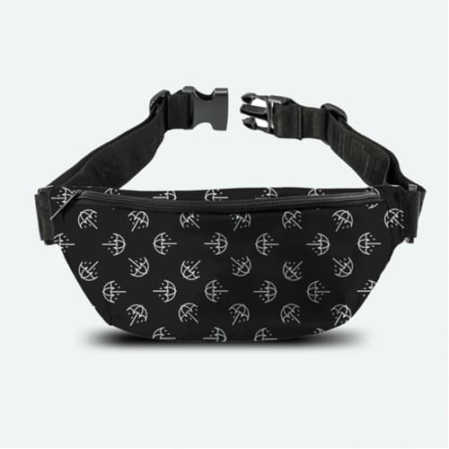 Rocksax Bring Me The Horizon (bmth) Backpack In Black