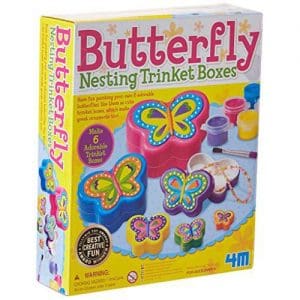 Butterfly Nesting Trinket Box