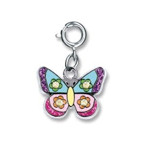 Charm It Glitter Butterfly Charm