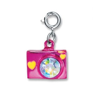Charm It Pink Camera Charm