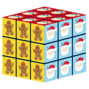 Christmas Festive Puzzle Cube