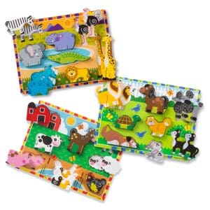 Chunky Puzzle Assortment in Display - Assorted