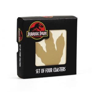 Coasters set of 4 (ceramic) - Jurassic Park