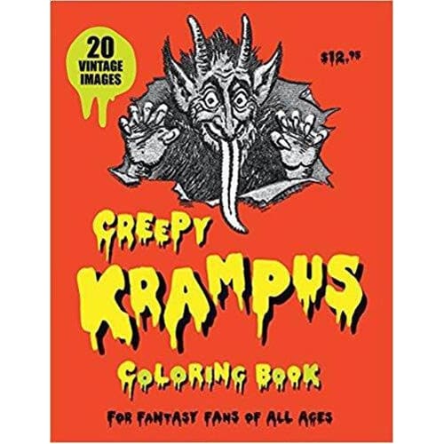 Creepy Krampus Coloring Book Smart Home Zatu Home