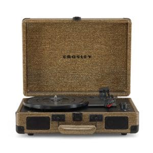 Cruiser Plus Deluxe Portable Turntable - Soft Gold