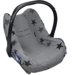 DOOKY Seat Cover 0+ Grey Stars