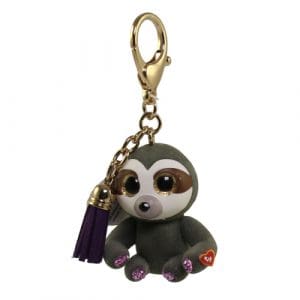 Dangler Sloth: Boo - Plush Keyring