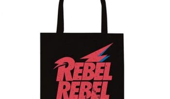 David Bowie Rebel Rebel Cotton Tote Bag