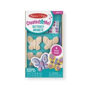 Decorate Your Own Butterfly Magnets