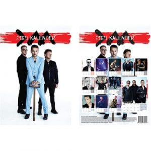 Depeche Mode (German) Unofficial 2021 Calendar