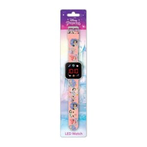 Disney Princess Printed Strap LED Watch