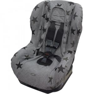 Dooky - Seat Cover Group 1+ Grey Stars