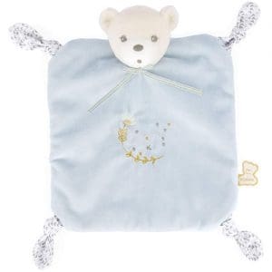 Doudou Knots Bear Blue