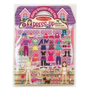 Dress-Up Puffy Sticker Activity Book