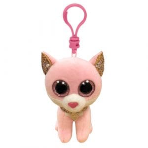 Fiona Pink Cat - Boo - Key Clip