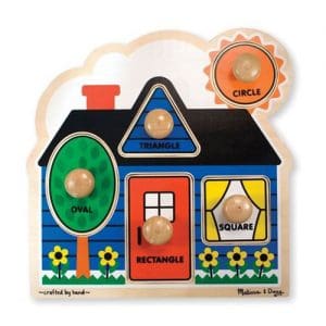 First Shapes Peg Puzzle