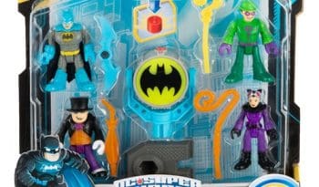 Fisher Price: Imx DC Super Friends Bat Tech Figure Multipack