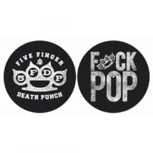 Five Finger Death Punch - Knuckle / F*ck Pop - Turntable Slipmat Set